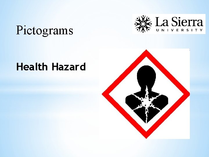 Pictograms Health Hazard 