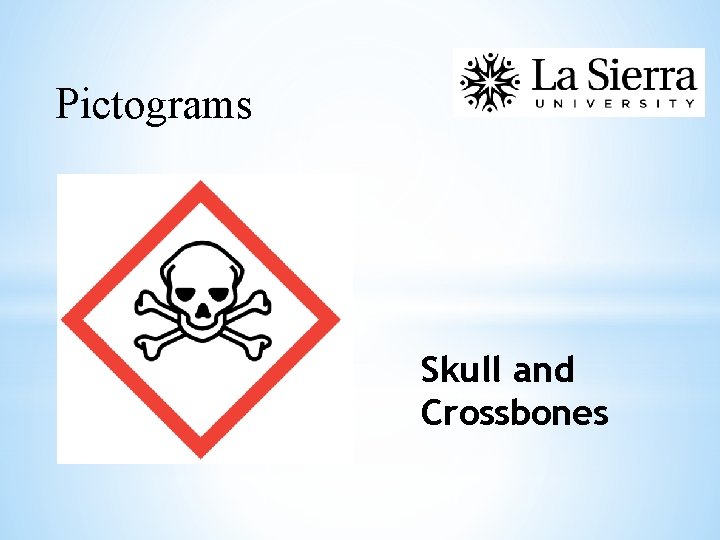  Pictograms Skull and Crossbones 