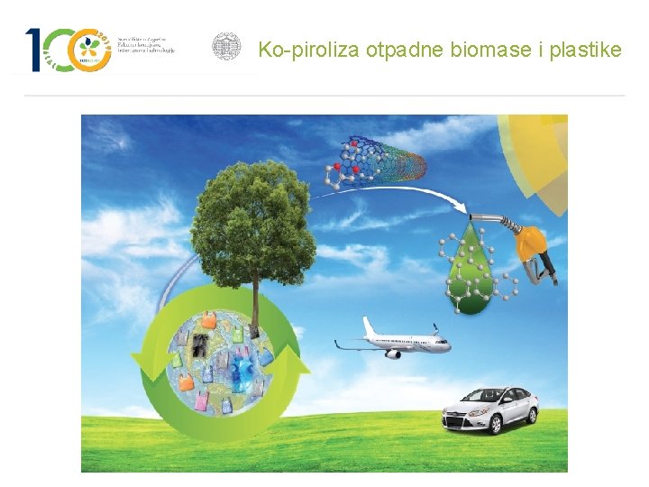 Ko-piroliza otpadne biomase i plastike 