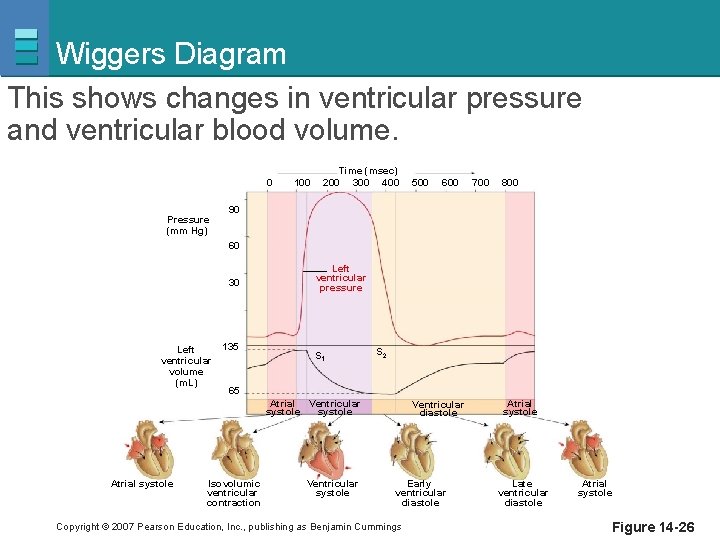 Wiggers Diagram This shows changes in ventricular pressure and ventricular blood volume. 0 Pressure