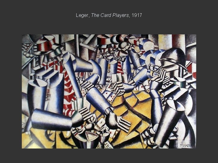 Leger, The Card Players, 1917 