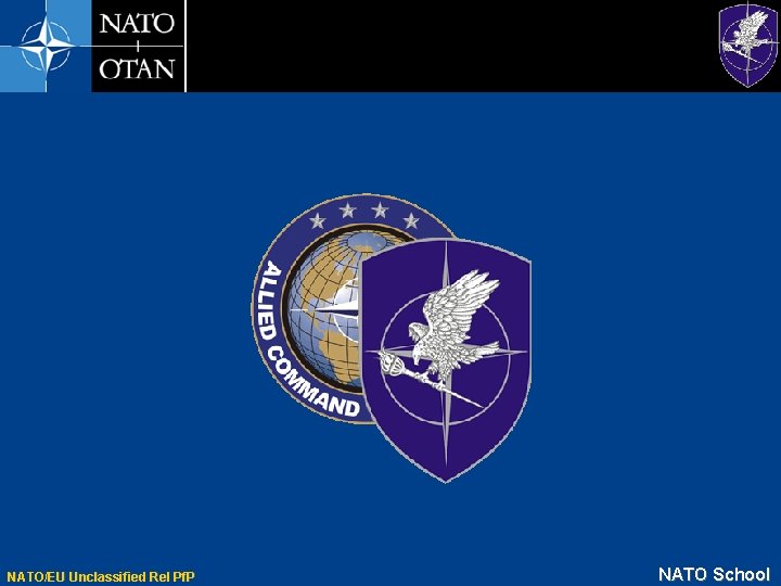 NATO/EU Unclassified Rel Pf. P NATO School 