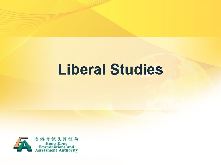 Liberal Studies 