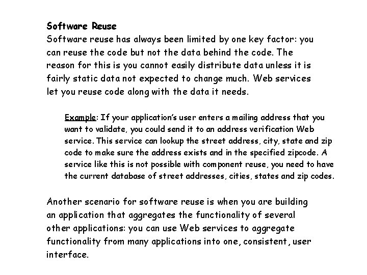 Software Reuse Software reuse has always been limited by one key factor: you can Software Reuse Software reuse has always been limited by one key factor: you can