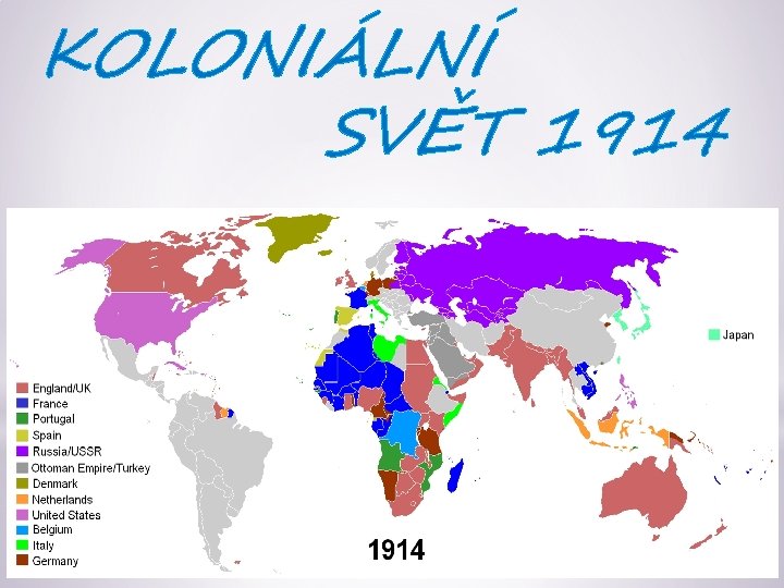 KOLONIÁLNÍ SVĚT 1914 