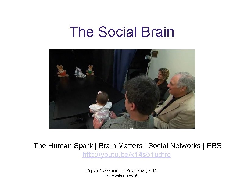 The Social Brain The Human Spark | Brain Matters | Social Networks | PBS