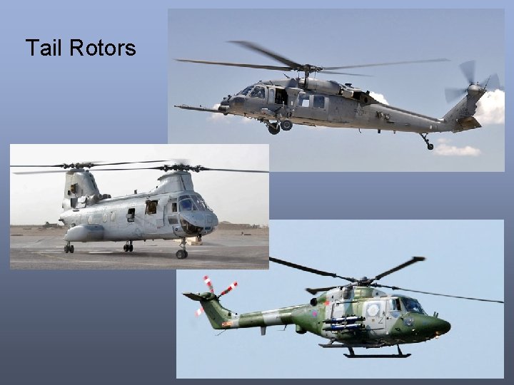Tail Rotors Tail Rotors