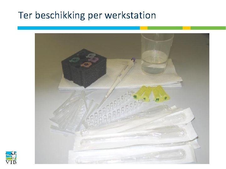 Ter beschikking per werkstation 