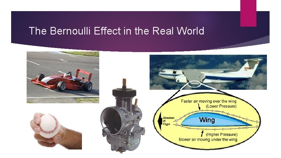 The Bernoulli Effect in the Real World 