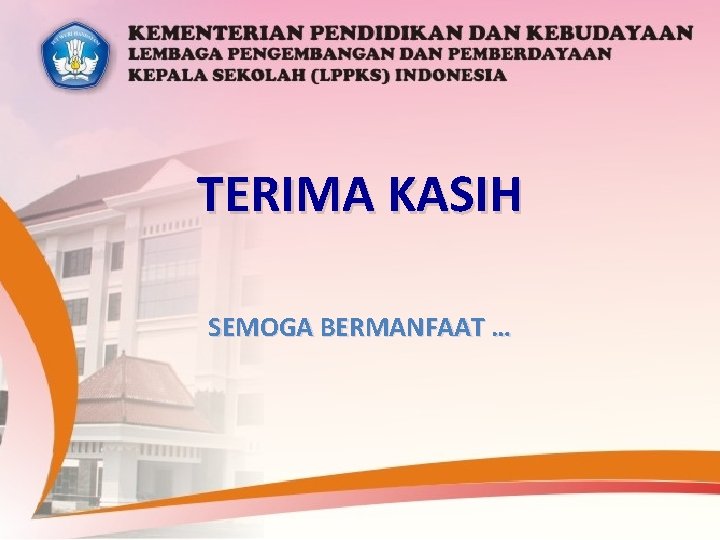 TERIMA KASIH SEMOGA BERMANFAAT … 