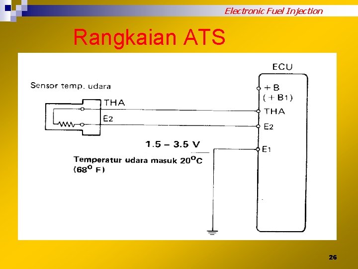 Electronic Fuel Injection Rangkaian ATS 26 