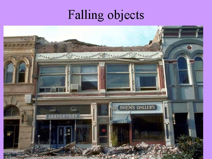 Falling objects 25 