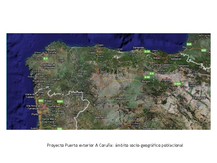 Proyecto Puerto exterior A Coruña: ámbito socio-geográfico poblacional 