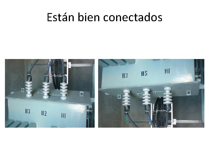 Están bien conectados 