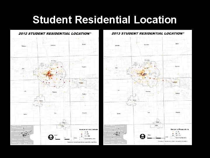 Student Residential Location 