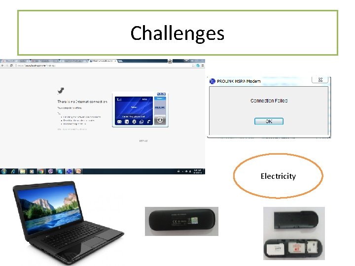 Challenges Electricity 