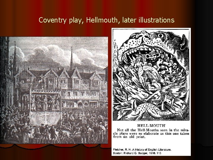 Coventry play, Hellmouth, later illustrations 