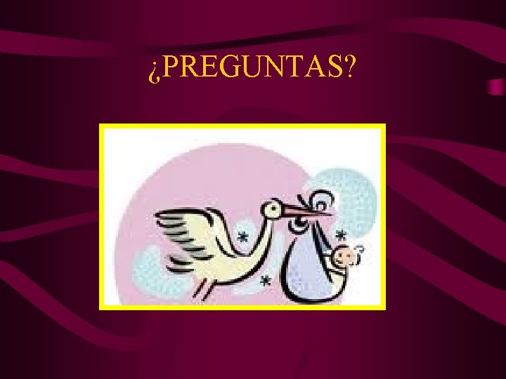 ¿PREGUNTAS? 