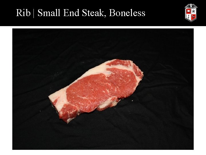 Rib | Small End Steak, Boneless 