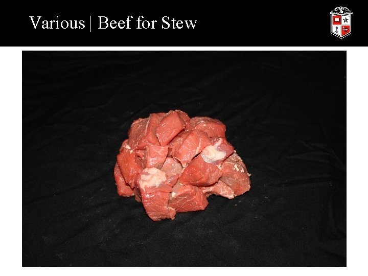 Various | Beef for Stew 