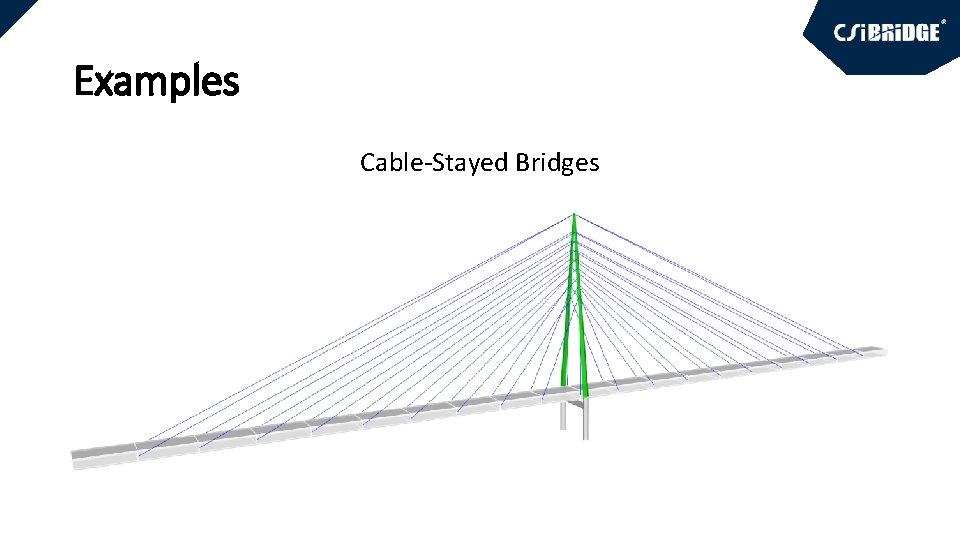 Examples Cable-Stayed Bridges 