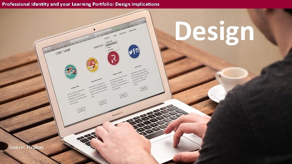 Professional identity and your Learning Portfolio: Design implications Design Source: Pixabay 