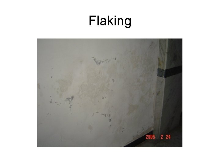 Flaking 