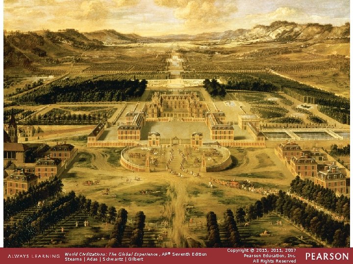 Visualizing the Past Versailles The palace at Versailles. World Civilizations: The Global Experience ,