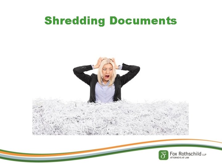 Shredding Documents 