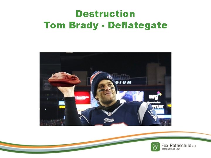 Destruction Tom Brady - Deflategate 