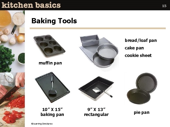 15 Baking Tools bread/loaf pan cake pan cookie sheet muffin pan 10” X 15”