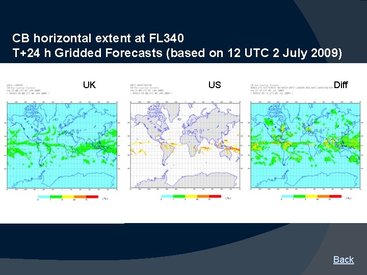 CB horizontal extent at FL 340 T+24 h Gridded Forecasts (based on 12 UTC