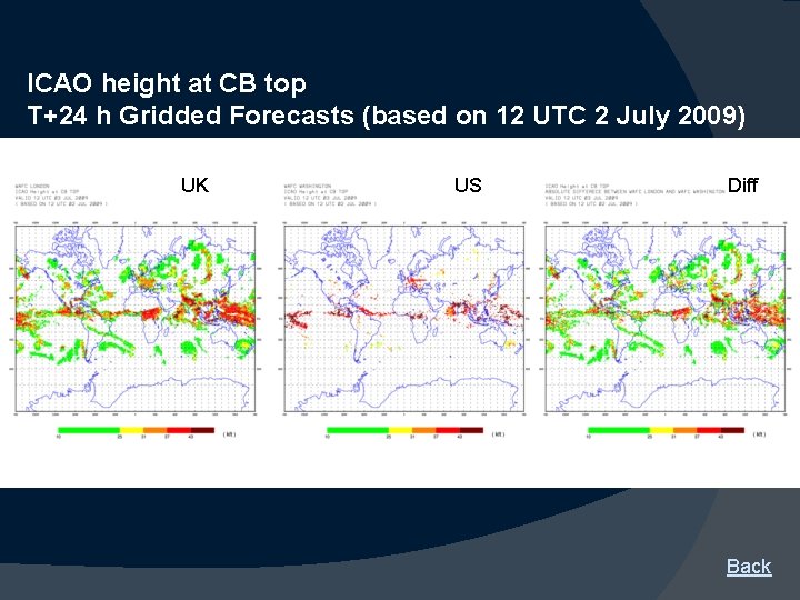 ICAO height at CB top T+24 h Gridded Forecasts (based on 12 UTC 2
