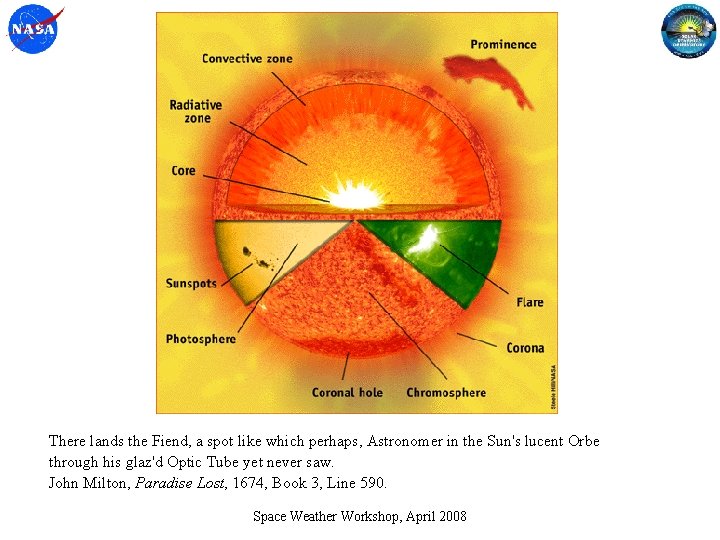 There lands the Fiend, a spot like which perhaps, Astronomer in the Sun's lucent