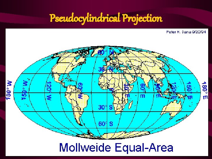 Pseudocylindrical Projection 