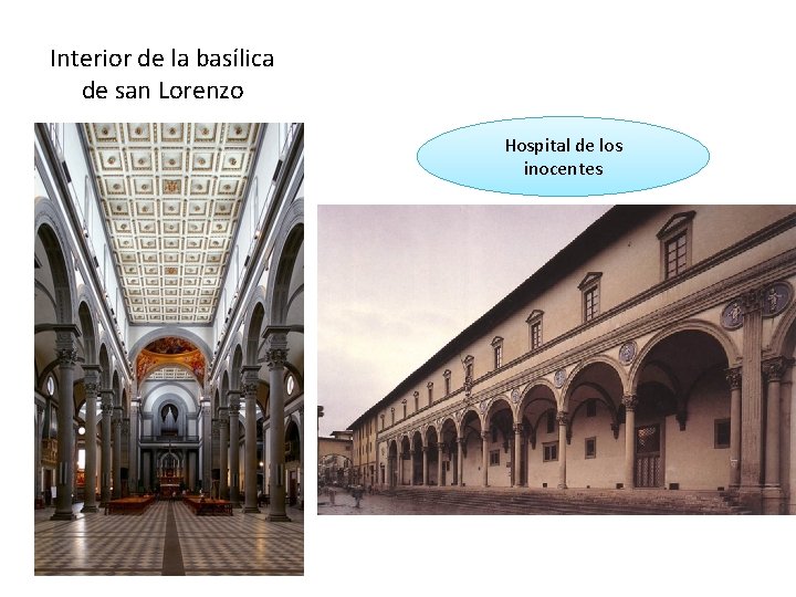 Interior de la basílica de san Lorenzo Hospital de los inocentes 