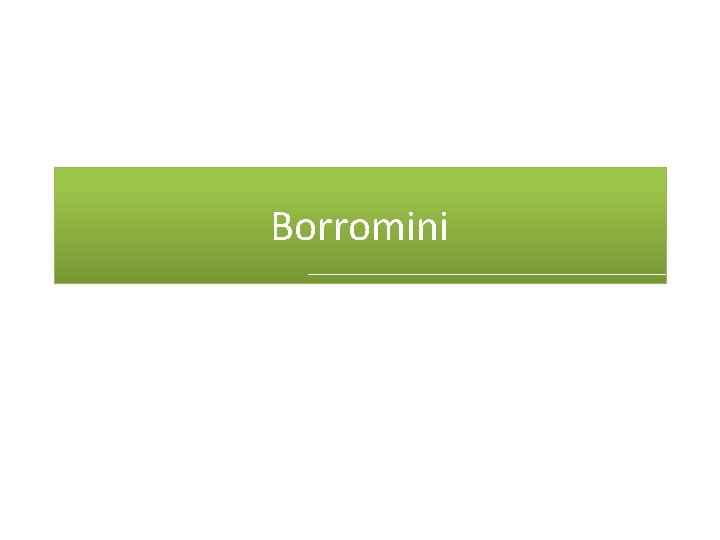 Borromini 