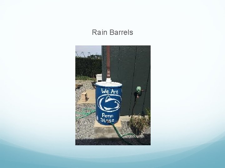 Rain Barrels 