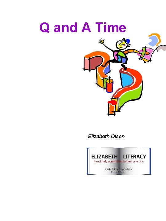Q and A Time Elizabeth Olsen 