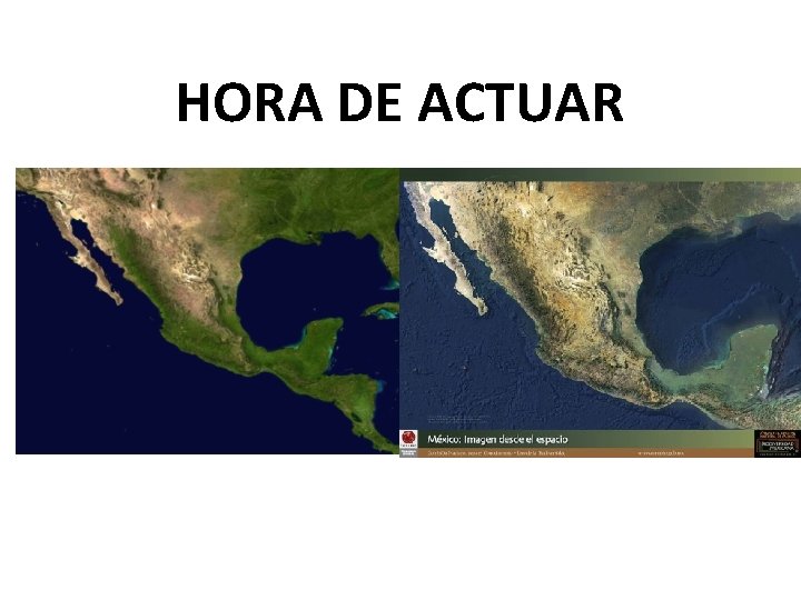 HORA DE ACTUAR 