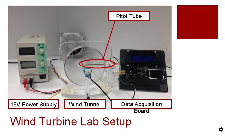 Pitot Tube 18 V Power Supply Wind Tunnel Data Acquisition Board Wind Turbine Lab