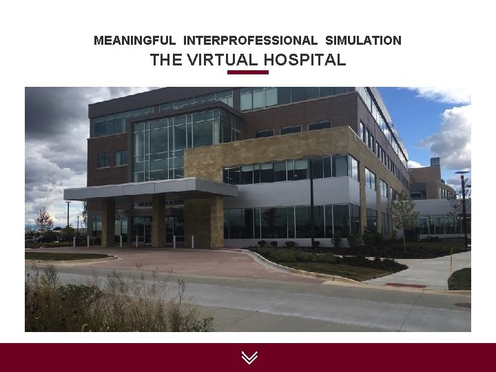 MEANINGFUL INTERPROFESSIONAL SIMULATION THE VIRTUAL HOSPITAL 39 