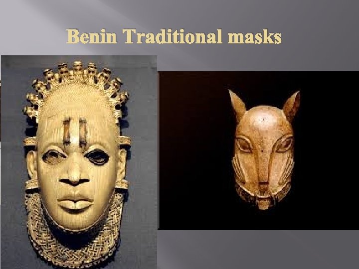 Benin Traditional masks 