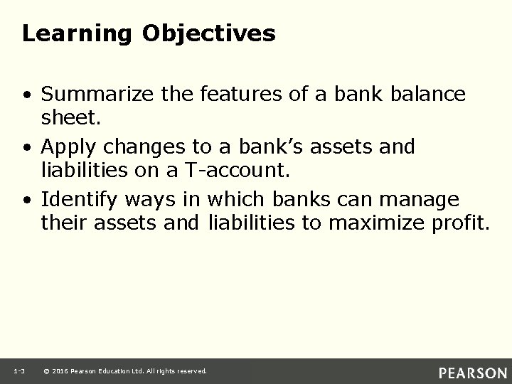 Chapter 9 Banking and the Management of Financial