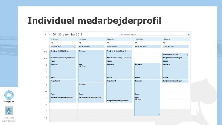 Individuel medarbejderprofil 