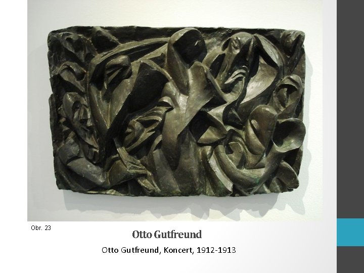 Obr. 23 Otto Gutfreund, Koncert, 1912 -1913 