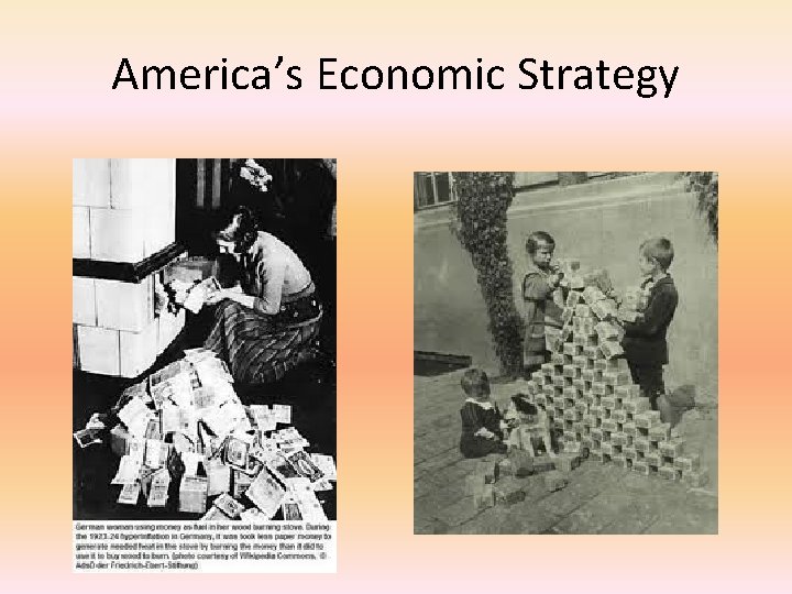 America’s Economic Strategy 