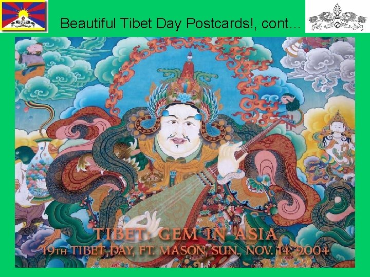 Beautiful Tibet Day Postcards!, cont… 17 