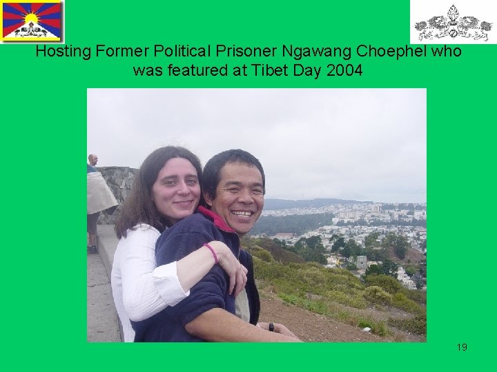 Hosting Former Political Prisoner Ngawang Choephel who was featured at Tibet Day 2004 19