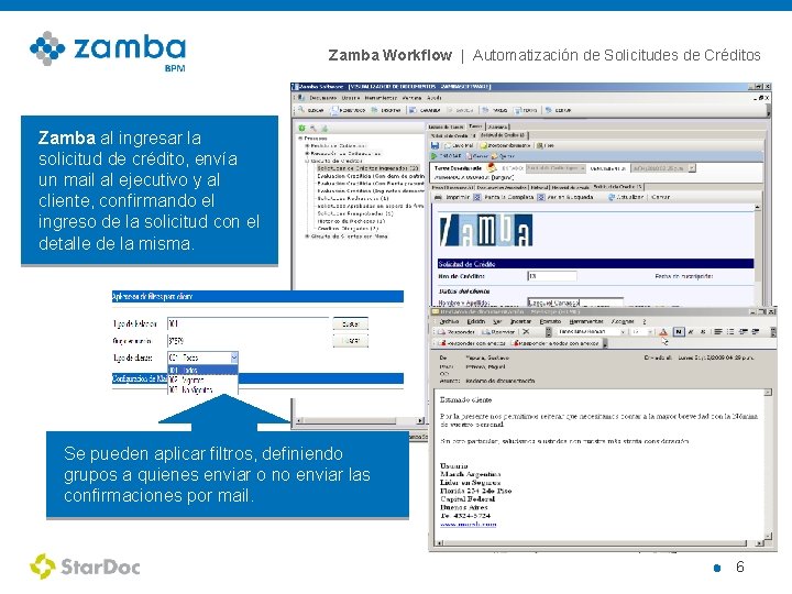 Zamba Workflow | Automatización de Solicitudes de Créditos Zamba al ingresar la solicitud de